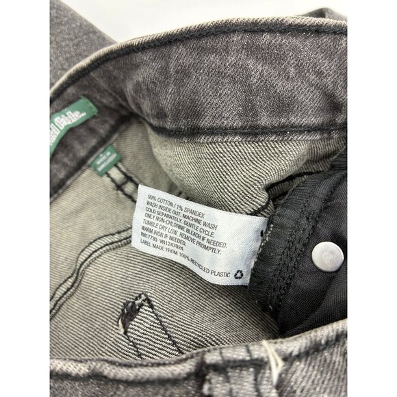 Wild Fable Womens Size 4 Black Super High Rise Mom Jeans Tapered Leg Denim Pants - Picture 6 of 6